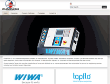 Tablet Screenshot of en.pumpash.com